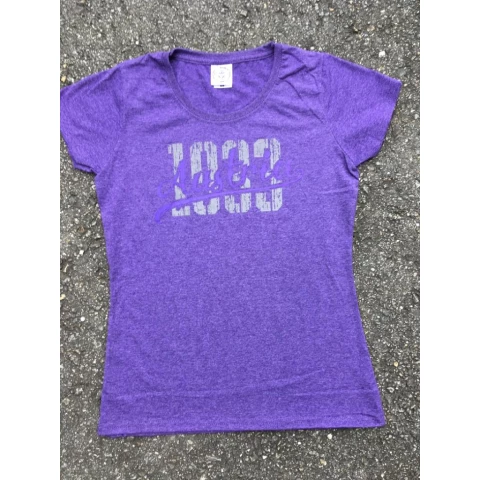 T-shirt Damen Violett