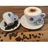 Kaffeeset Mit Jeweils 2 Cappuccino + 2 Espresso Tassen